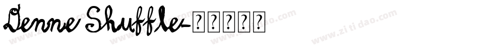 Denne Shuffle字体转换